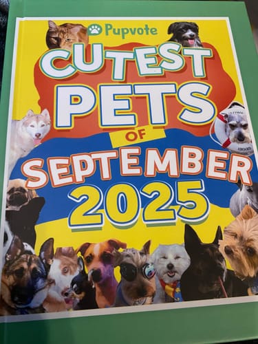 Customer photo review of Meet the Cutest Pets of Pupvote in the 2025 Photobook