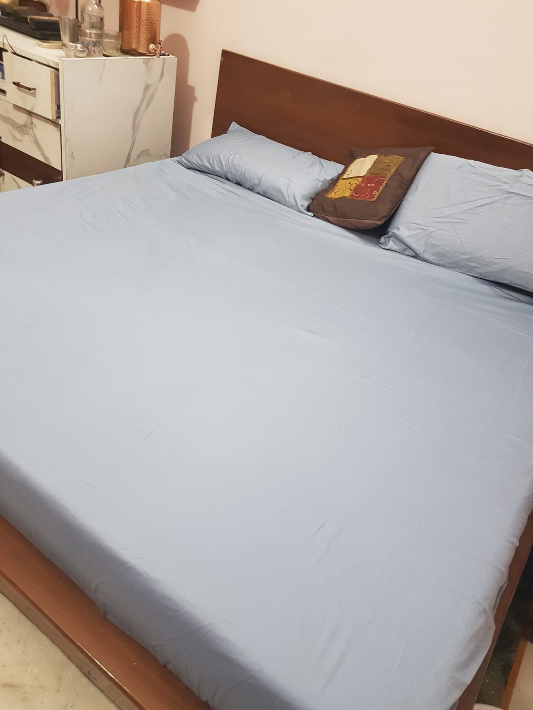 Customer photo review of Flo Super Soft Fitted Bedsheet