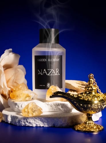 Customer photo review of NAZAR BODY OIL