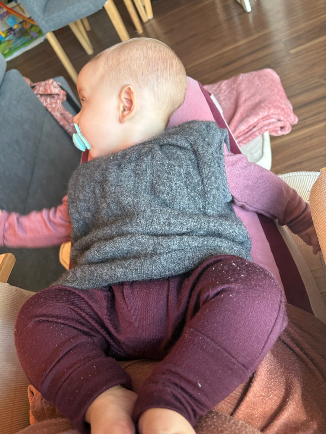 Customer photo review of Every Day Merino Mitwachshose Purpur