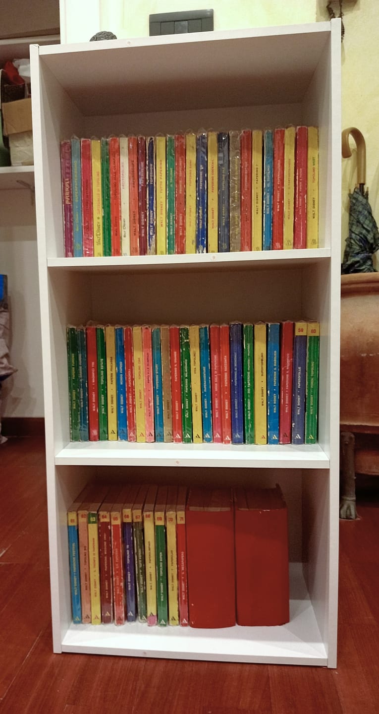 Customer photo review of Libreria Componibile Multifunzionale in MDF e Frassino, Vari Formati e Colori