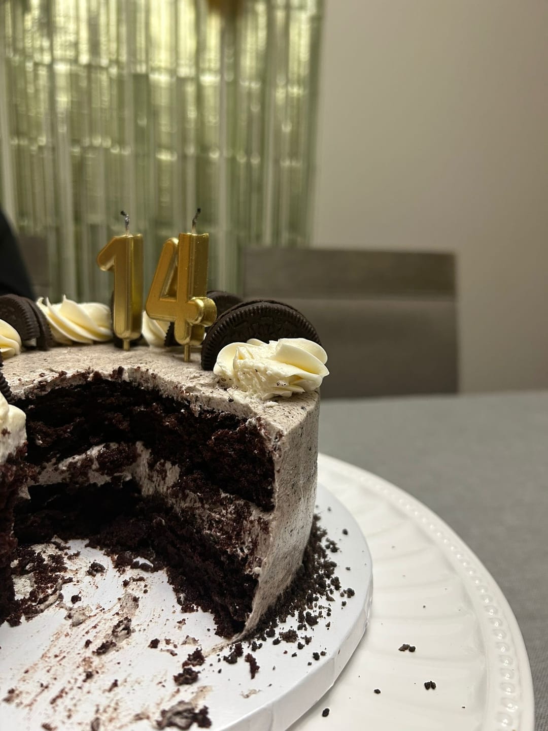 Customer photo review of Cookie Paradise Cake