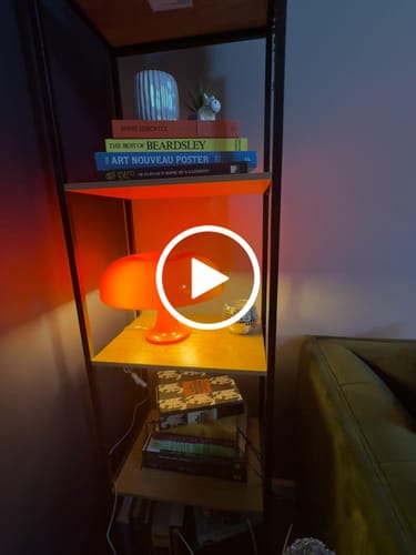 Customer video review of Puffball Lamp | Blood Orange