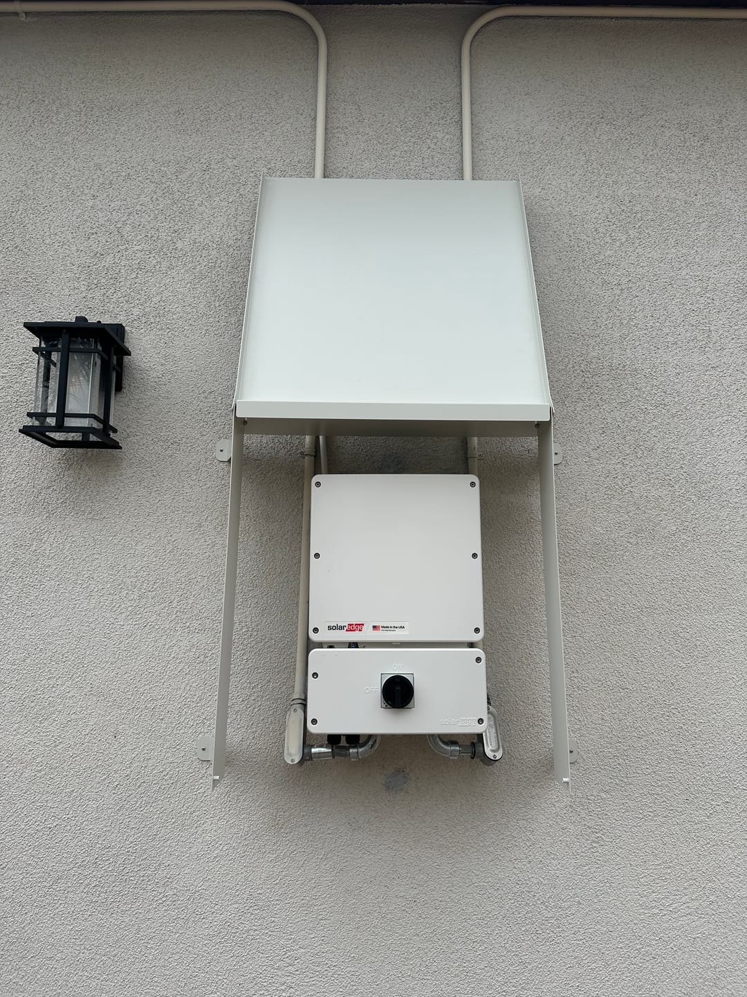 Customer photo review of Large Solar Inverter Cover