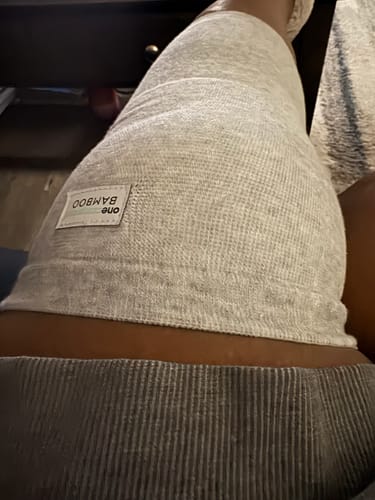 Customer photo review of Premium Bamboo Knee Sleeve (Single)