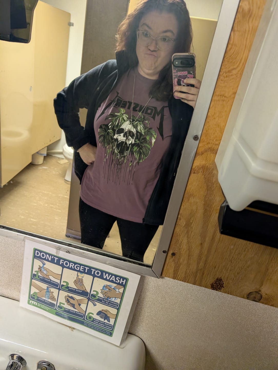 Customer photo review of Monstera Monster T-shirt