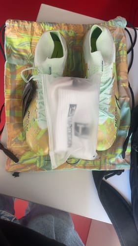 Customer photo review of Air Zoom Mercurial Superfly 9 AG Bonded - Vert/Bleu/Orange