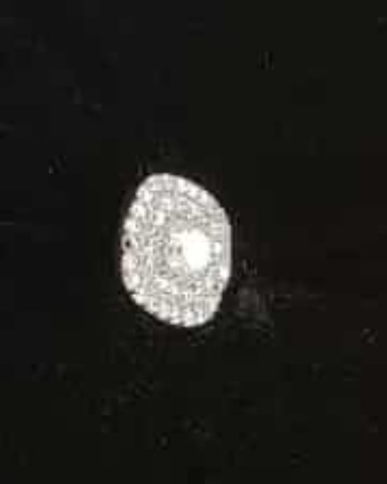 Customer photo review of Moissanite by Cate & Chloe Lucy 18k Gold Plated 925 Sterling Silver Stud Earrings 1.0tcw