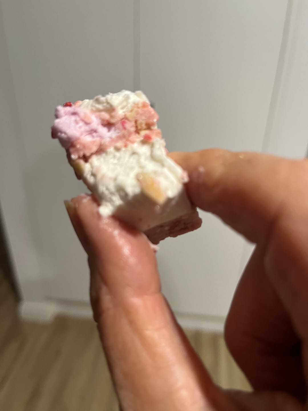 Customer photo review of LIMITED EDITION Pink Blossom Rocky Road 125g