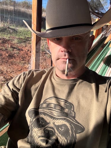 Customer photo review of Slow Is Smooth T-Shirt