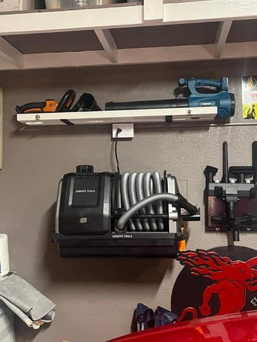 Customer photo review of Grandstorm Retractable Vacuum Cleaner