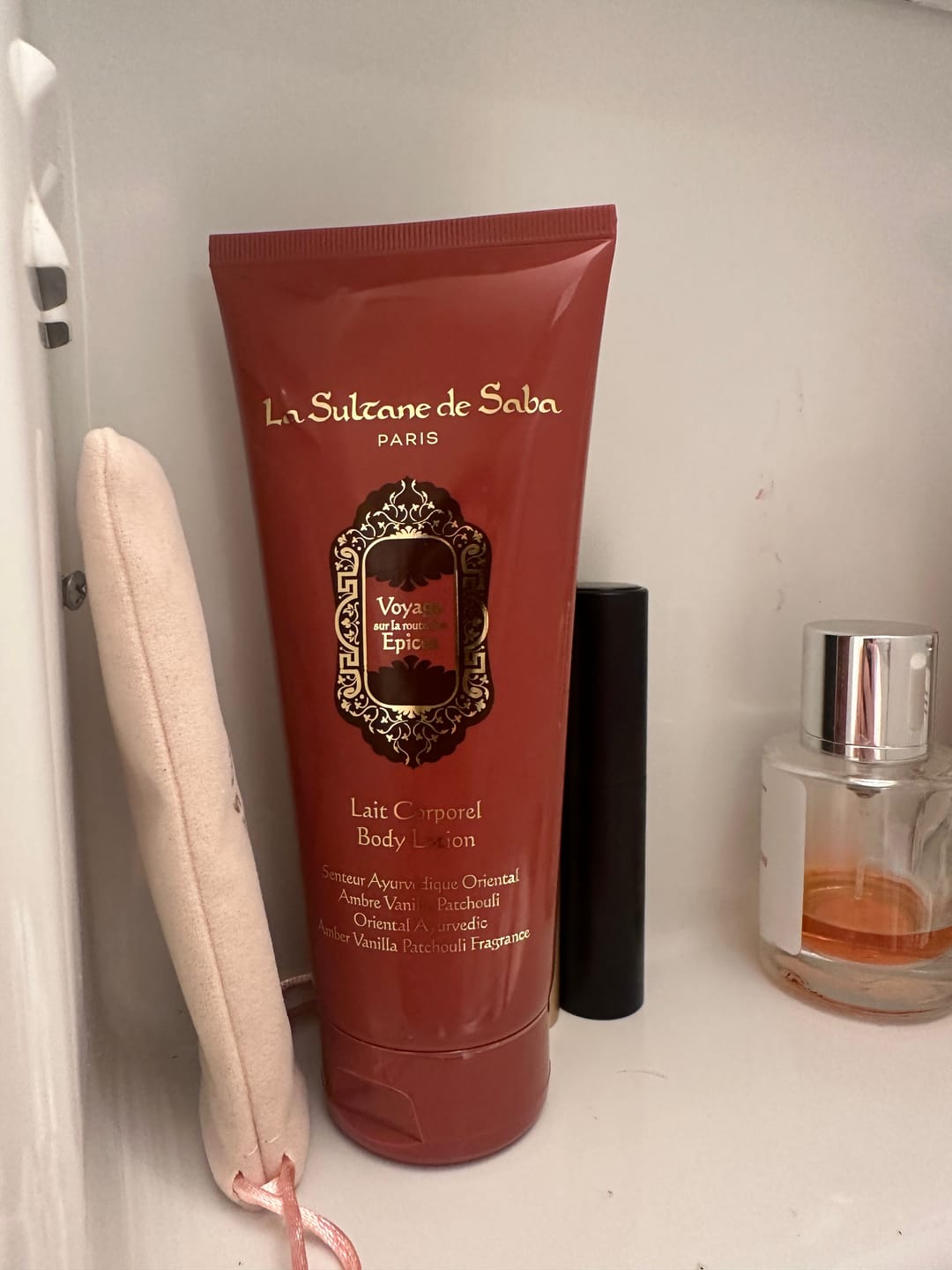 Customer photo review of Body Lotion - Ayurvedic Treatment - Amber Vanilla Patchouli Journey To The Spices Route