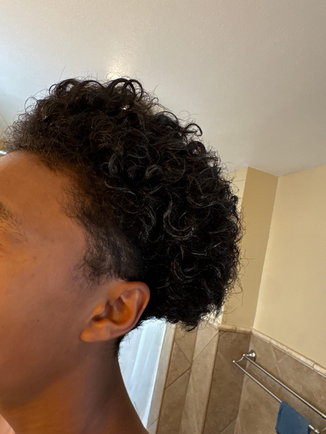 Customer photo review of NATURAL SHAMPOO & CONDITIONER - 8 fl oz