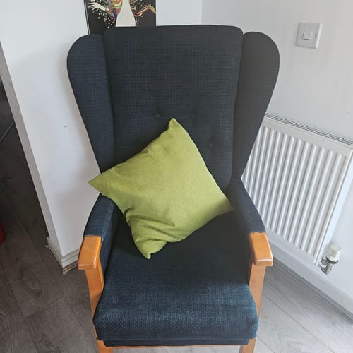 Customer photo review of Fabric Paint -- Dark Blue