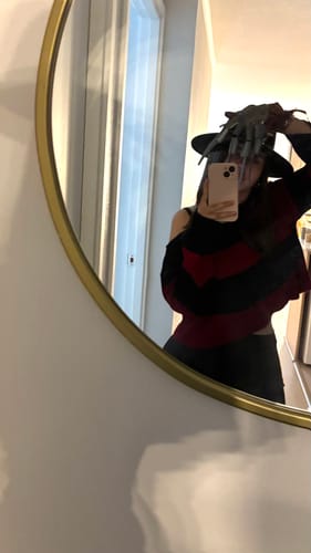 Customer photo review of DISFRAZ FREDDY KRUEGER