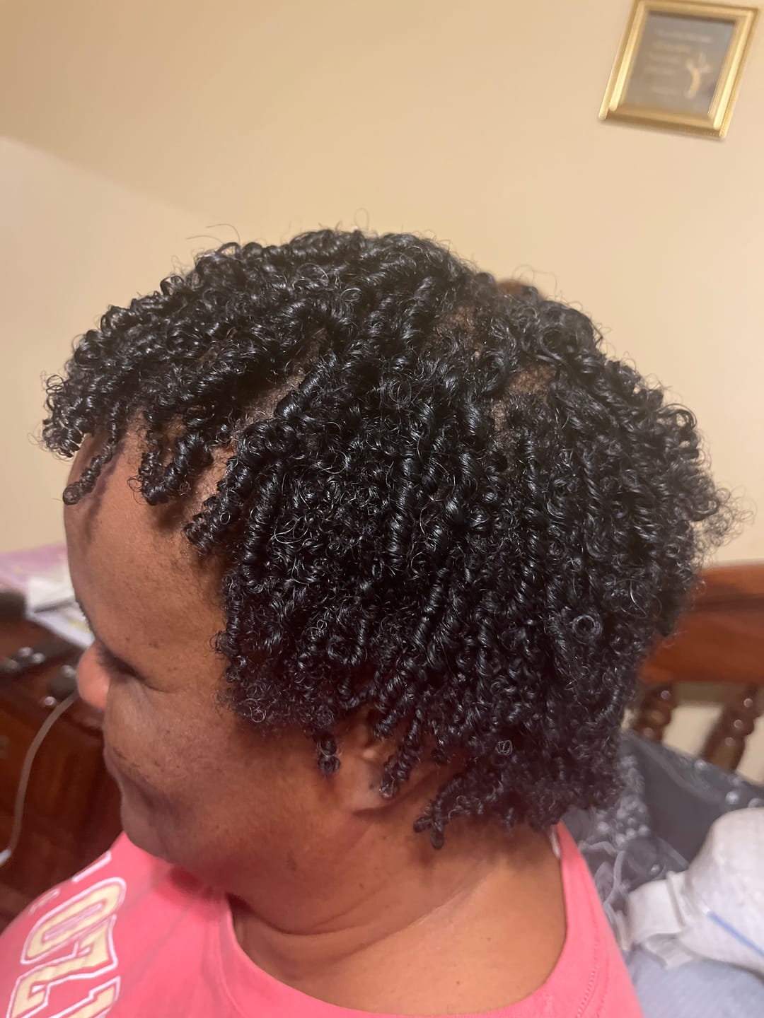Customer photo review of SET IT OFF TEXTURE FOAMING MOUSSE