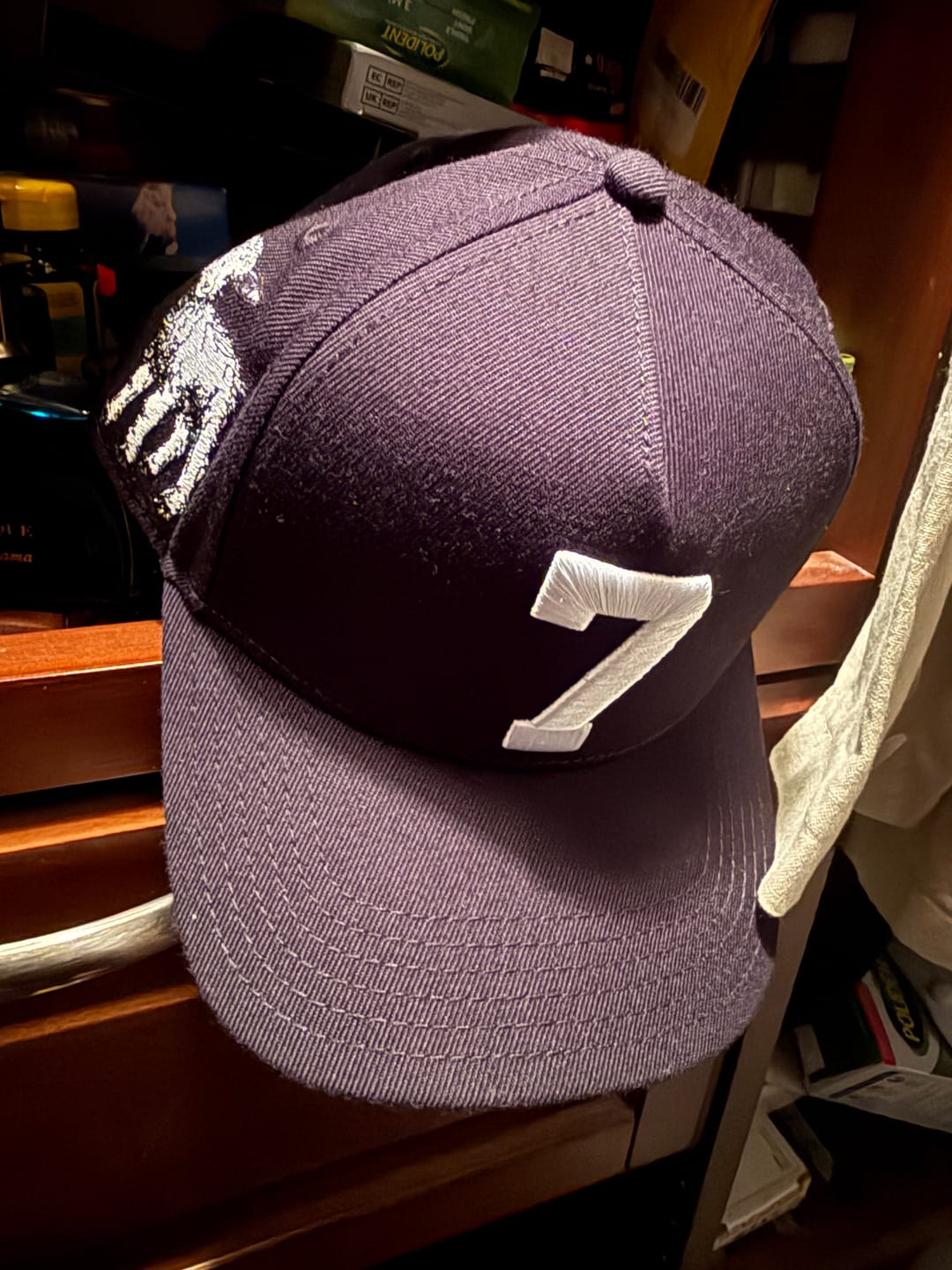 Customer photo review of ‘7’ Premium Wool Blend SnapBack - Black/White