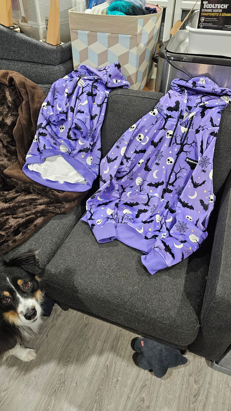 Customer photo review of Halloween Human Hoodies (Limited Edition)