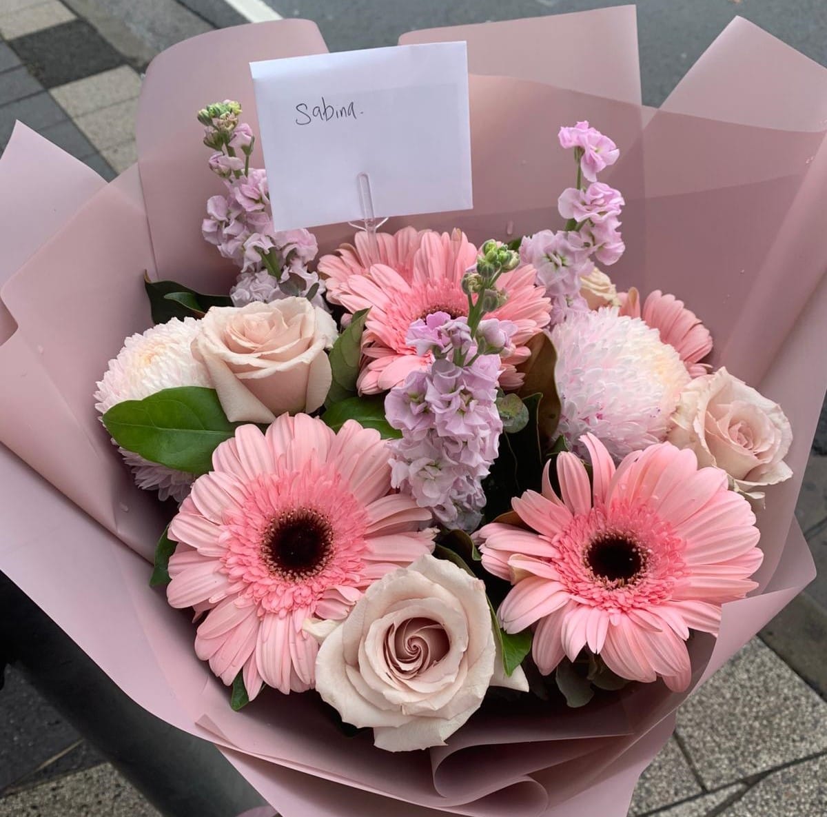 Customer photo review of Pink Bunch