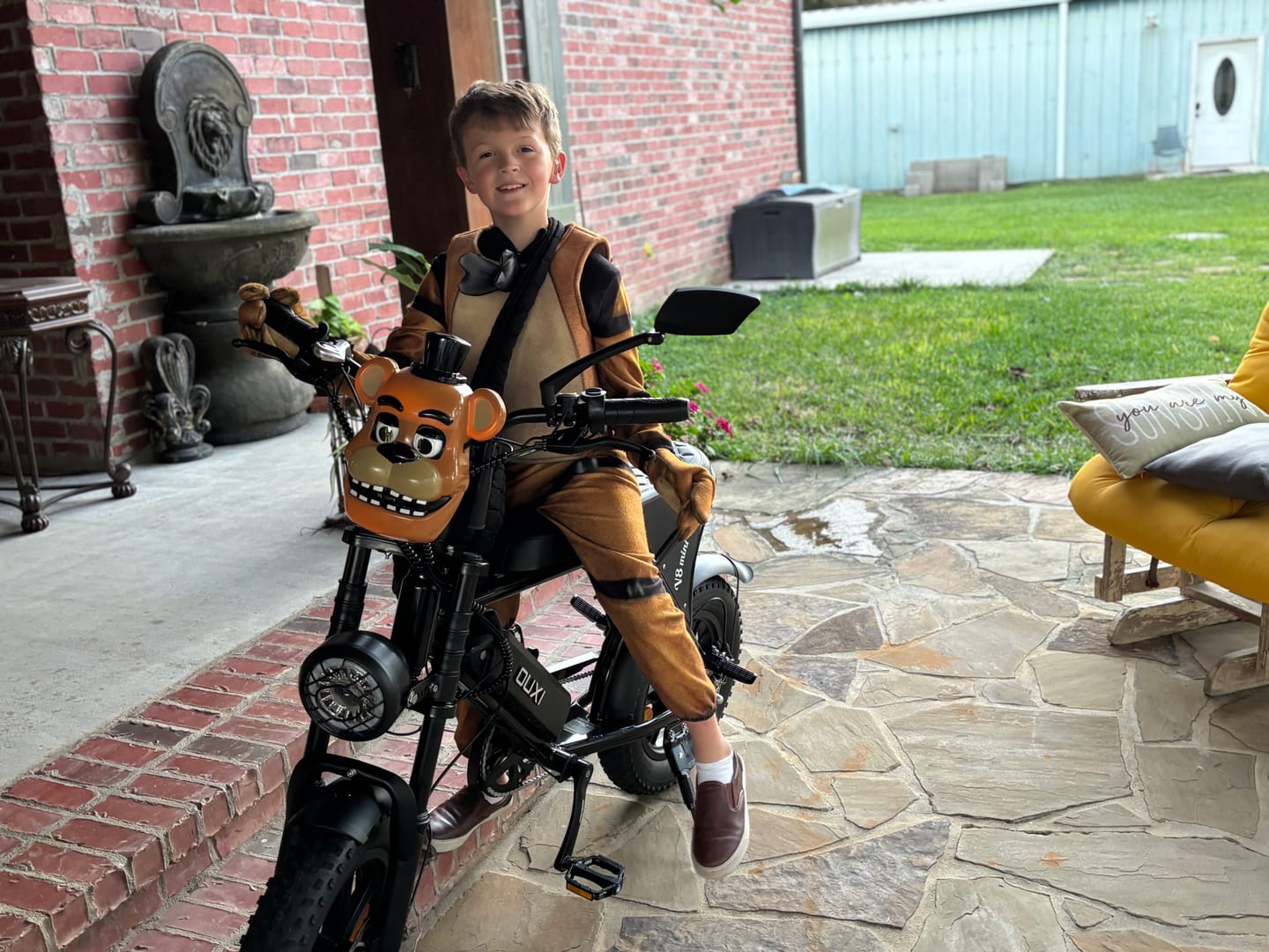 Customer photo review of OUXI V8 Mini Fat Tire Electric Bike
