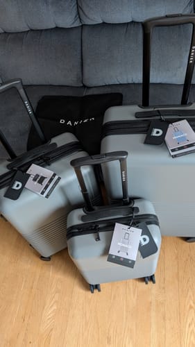 Customer photo review of MONACO LUGGAGE SET