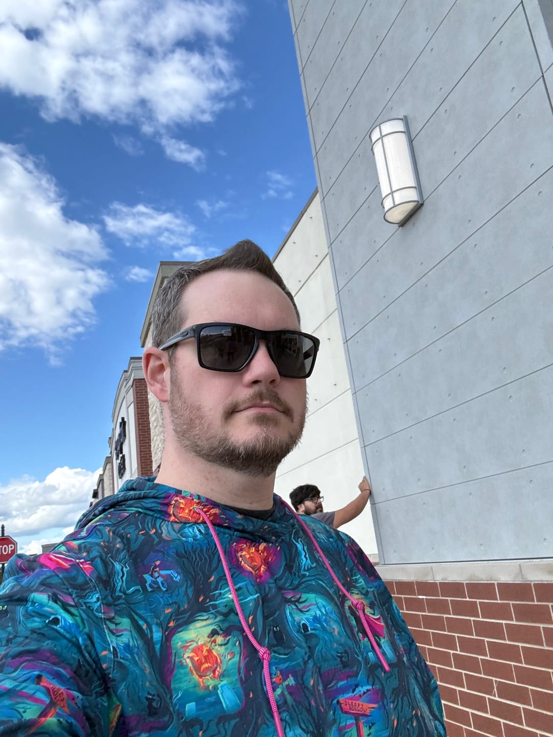Customer photo review of Disney "Headless Havoc" – Performance Hoodie