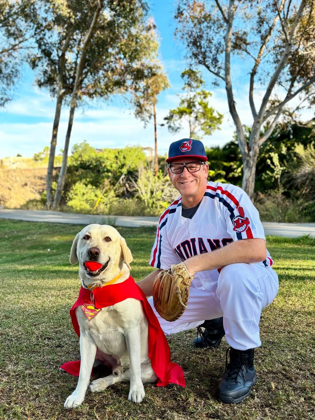 Customer photo review of Ricky Vaughn Wild Thing Indians Baseball Jersey