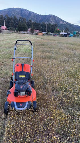 Customer photo review of Cortacésped 6.5HP Autopropulsada a Motor van Beek CSvB200A