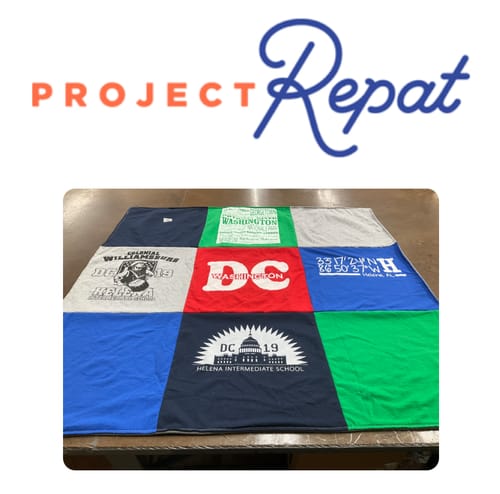 Customer photo review of Premium T Shirt Quilt