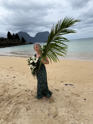 Customer photo review of Dulcie Dress ~ Emerald