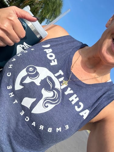 Customer photo review of Muscle Tank