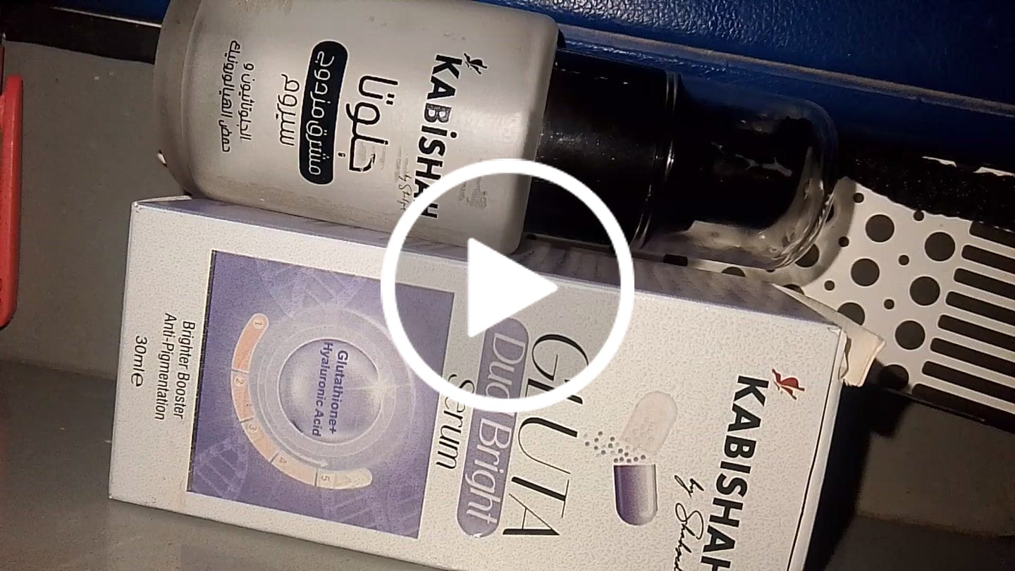 Customer video review of Gluta Dual Bright Serum