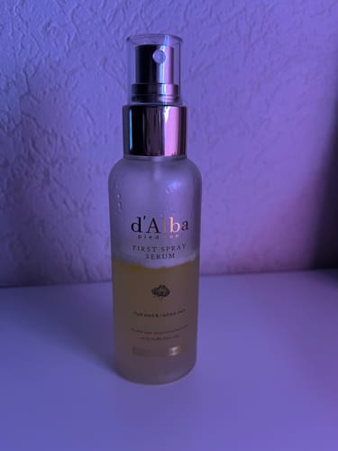 Customer photo review of d'Alba - Sérum en spray à la truffe blanche - 100ml