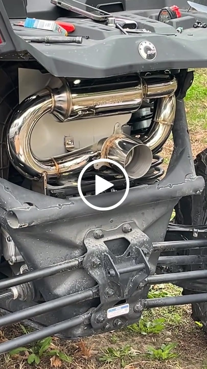 Customer video review of RPM X3 E-Valve Slip On Exhaust Sport Muffler Can-Am Maverick X3 Turbo R & RR 2017-2026
