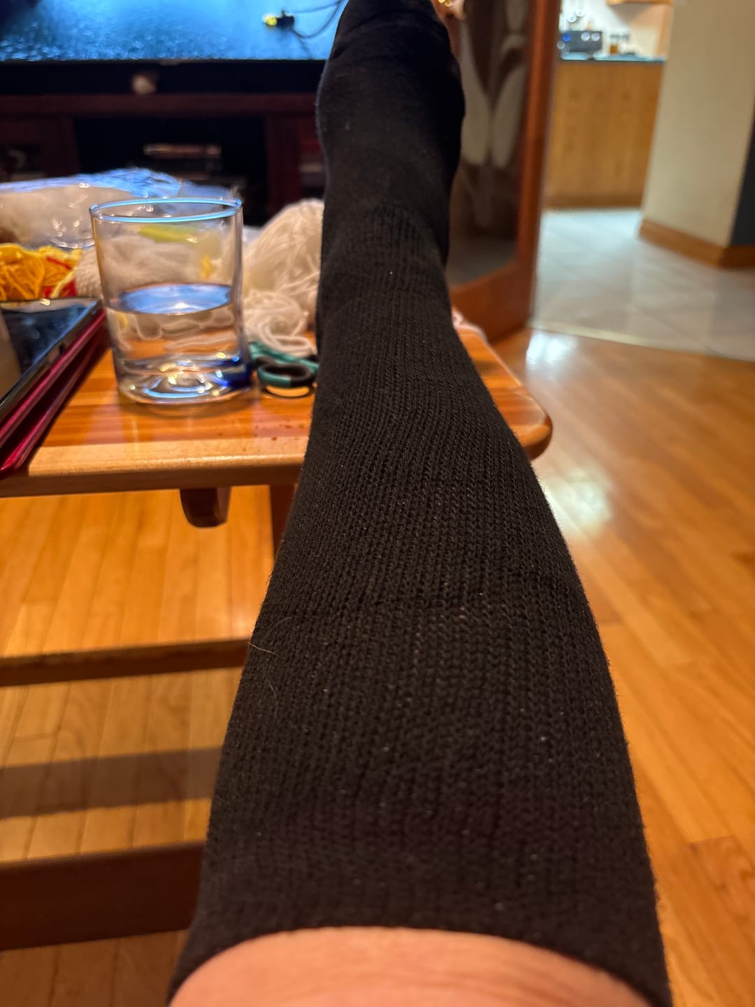 Customer photo review of Night Nature Ankle Compression Socks 5-Pack Bundle