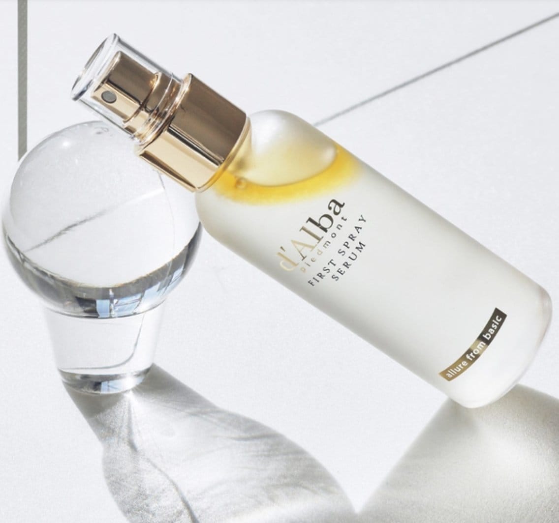 Customer photo review of Barojošs izsmidzināmais līdzeklis-serums ar baltajām trifelēm d'Alba White Truffle First Spray Serum