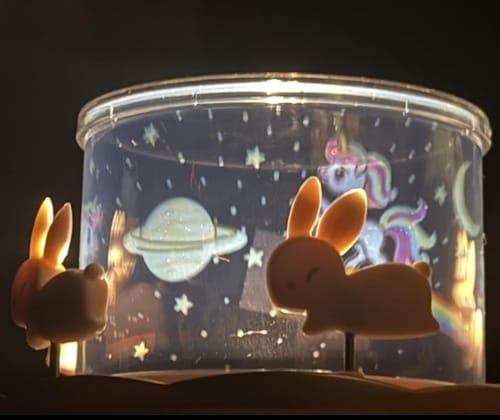 魔法のランププロジェクターに関するお客様の写真付きレビュー