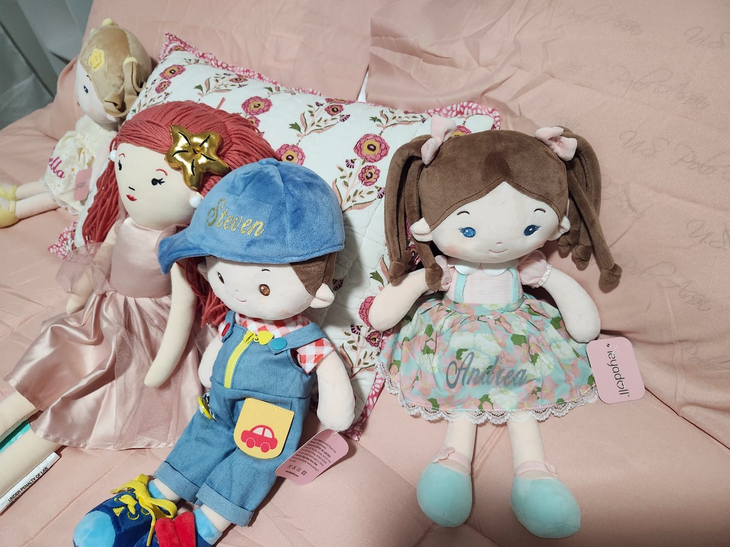 Customer photo review of Personalized Crayon Charles - Montessori Doll