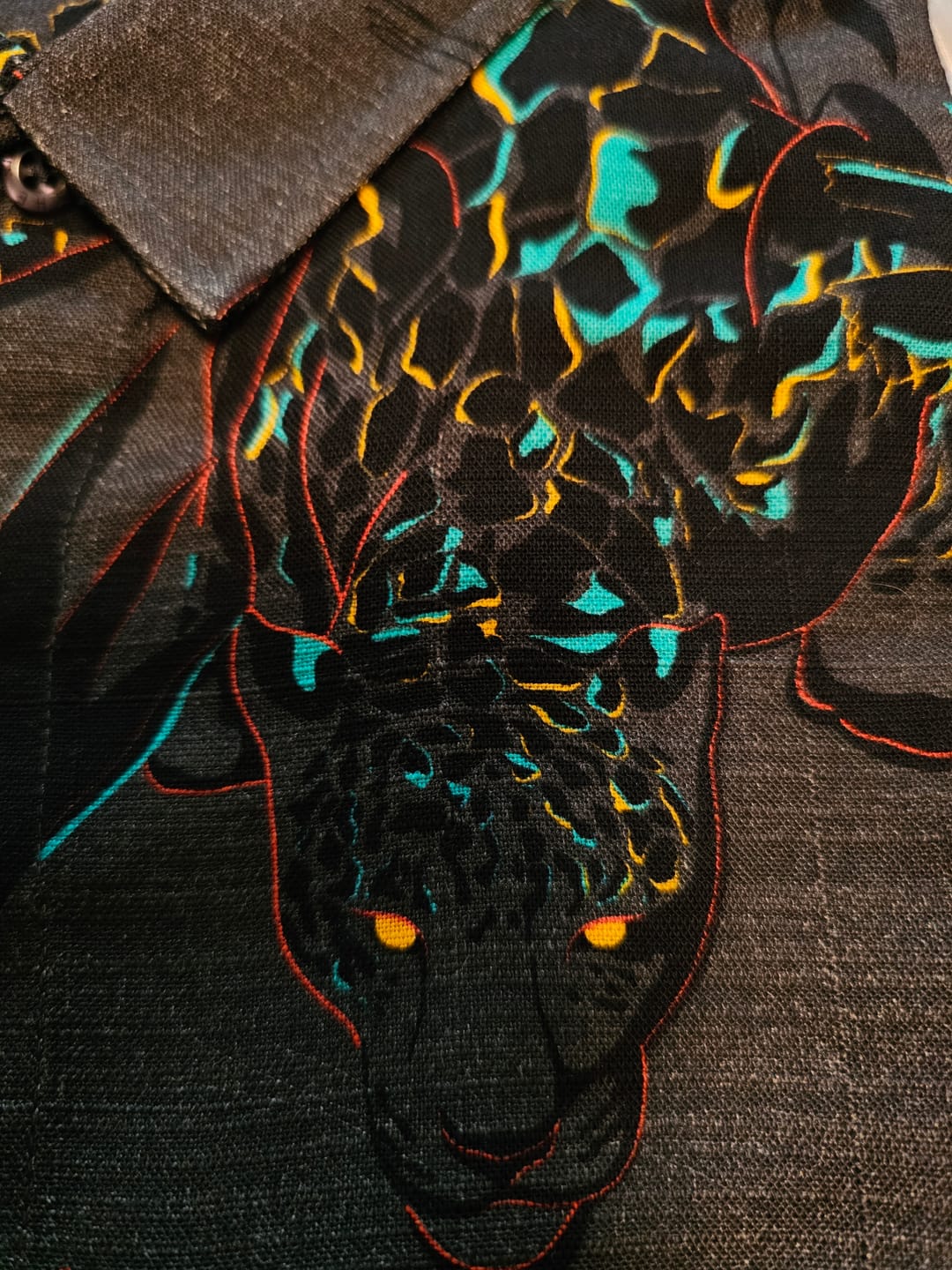 Customer photo review of Jag Noir – Bamboo Short Sleeve Shirt