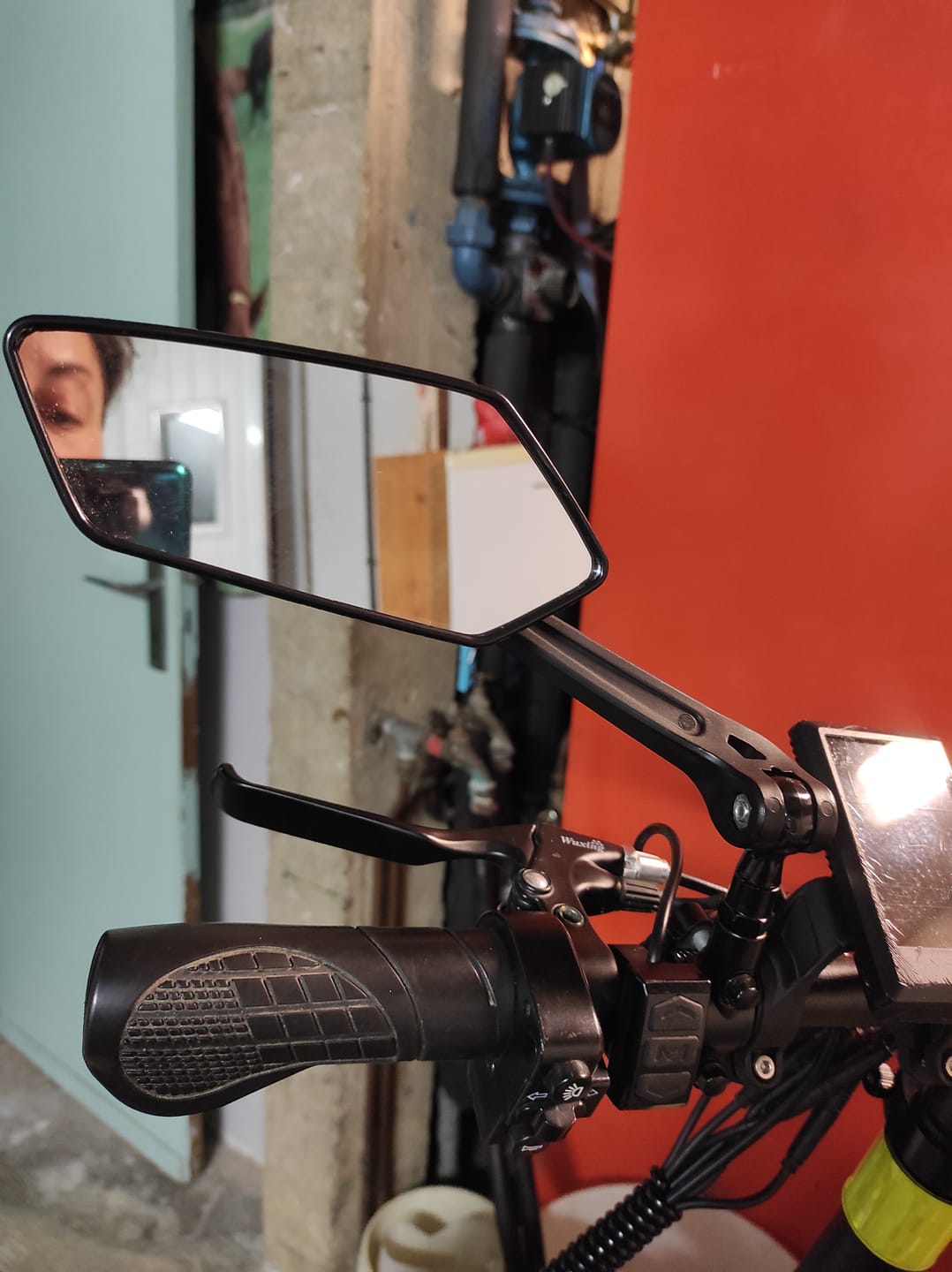Customer photo review of Bicycle Mirror