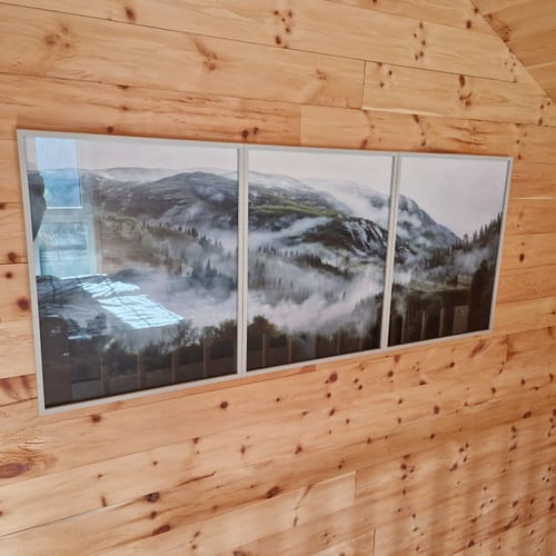Customer photo review of Nordic Landscape Set of 3 Prints