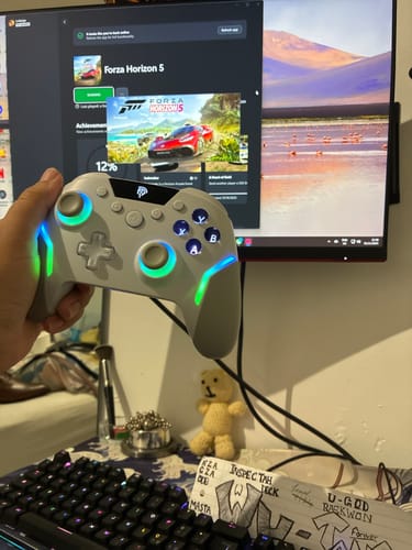Customer photo review of EasySMX® X20 Multiplatform Gaming Controller with Trigger Lock And Hall Effect Sensors