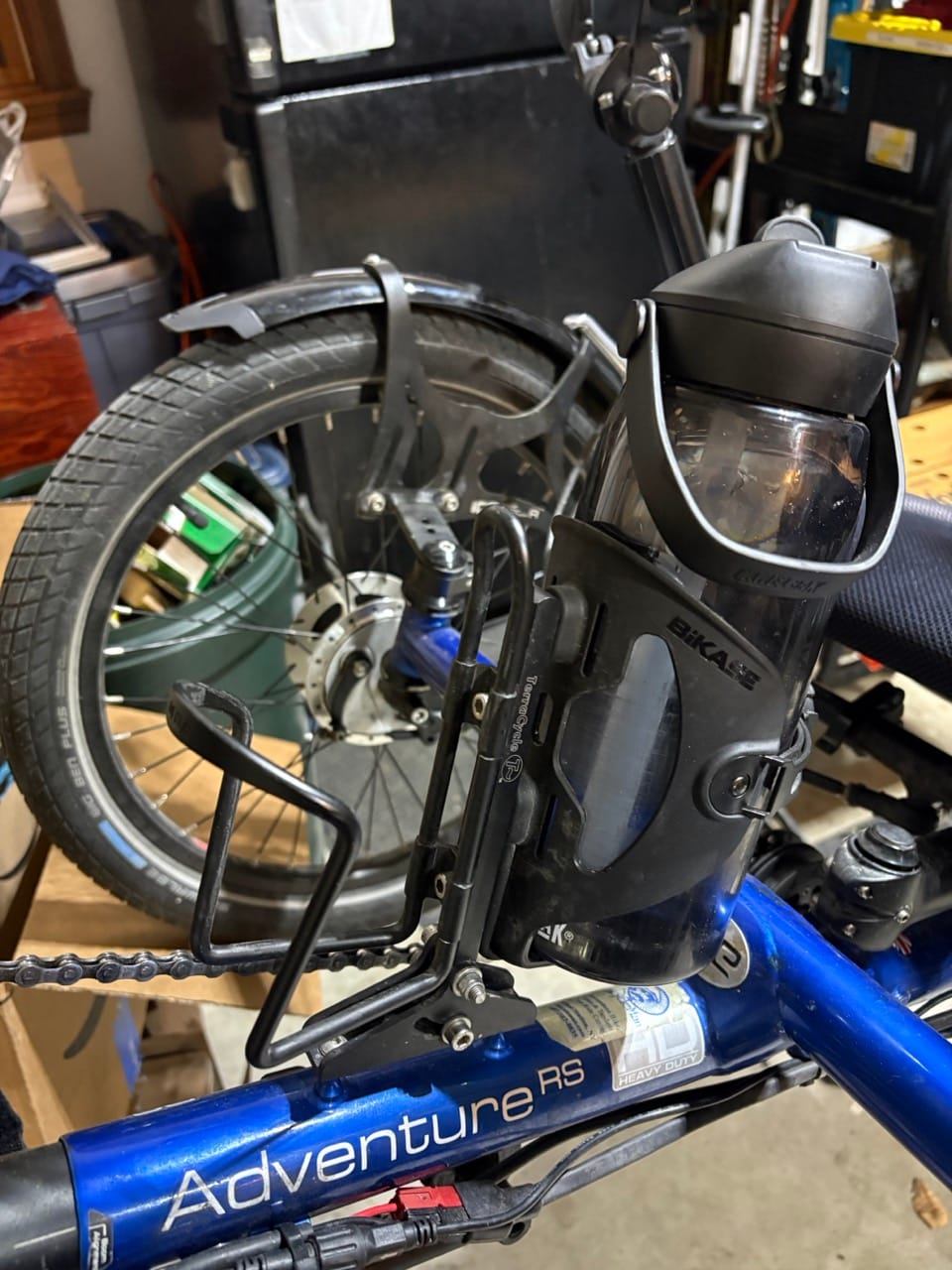 Customer photo review of Adjustomatic Bottle Mount
