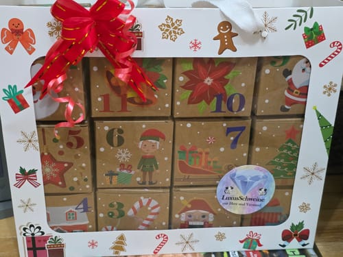 Customer photo review of 🎁 Weihnachtskalender für Dich & Deine Meerschweinchen – 24 Tage voller Freude 🎅