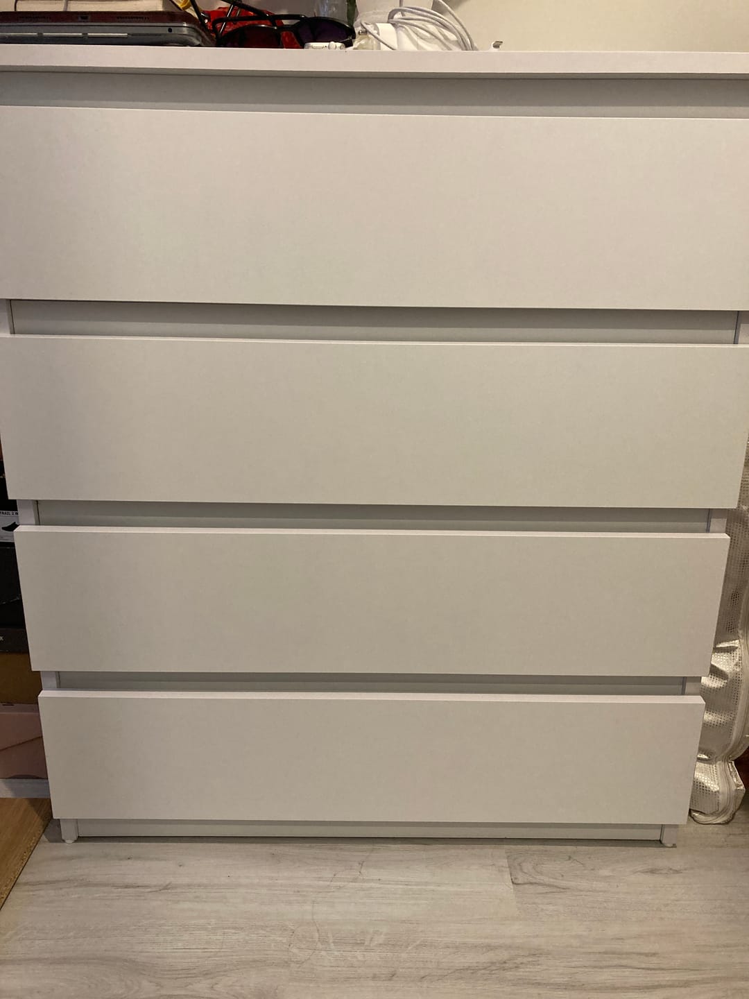 Customer photo review of Rani BE102 Şifonyer 4 Çekmeceli Yatak Odası Bebek Odası Beyaz 91 x 80 Cm