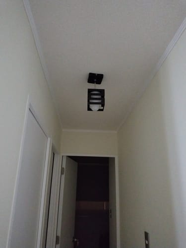 Customer photo review of Lampara Aplique Techo Madera  Individual Modelo CONI