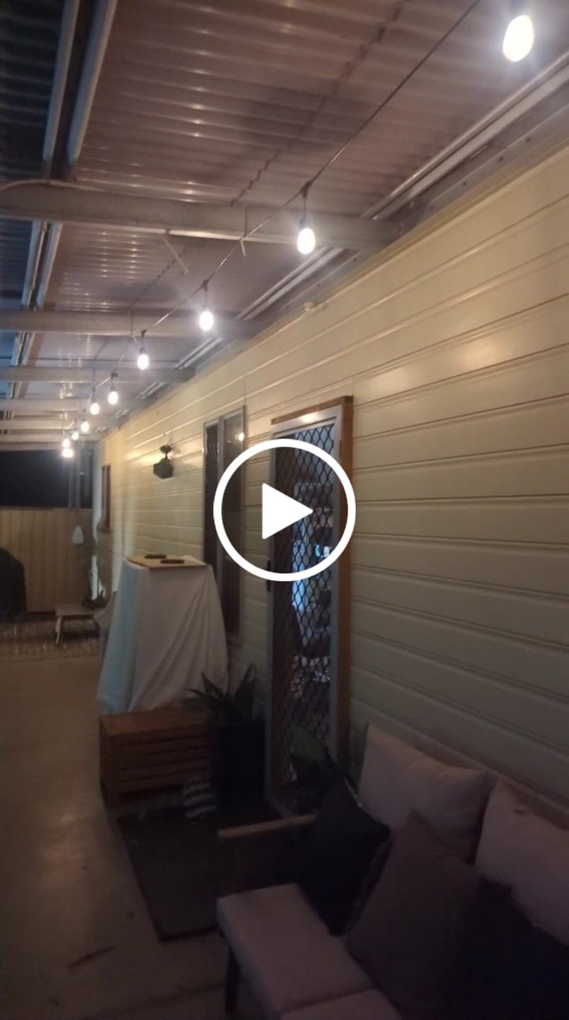 Customer video review of SolaGarden™ Festoon Lights
