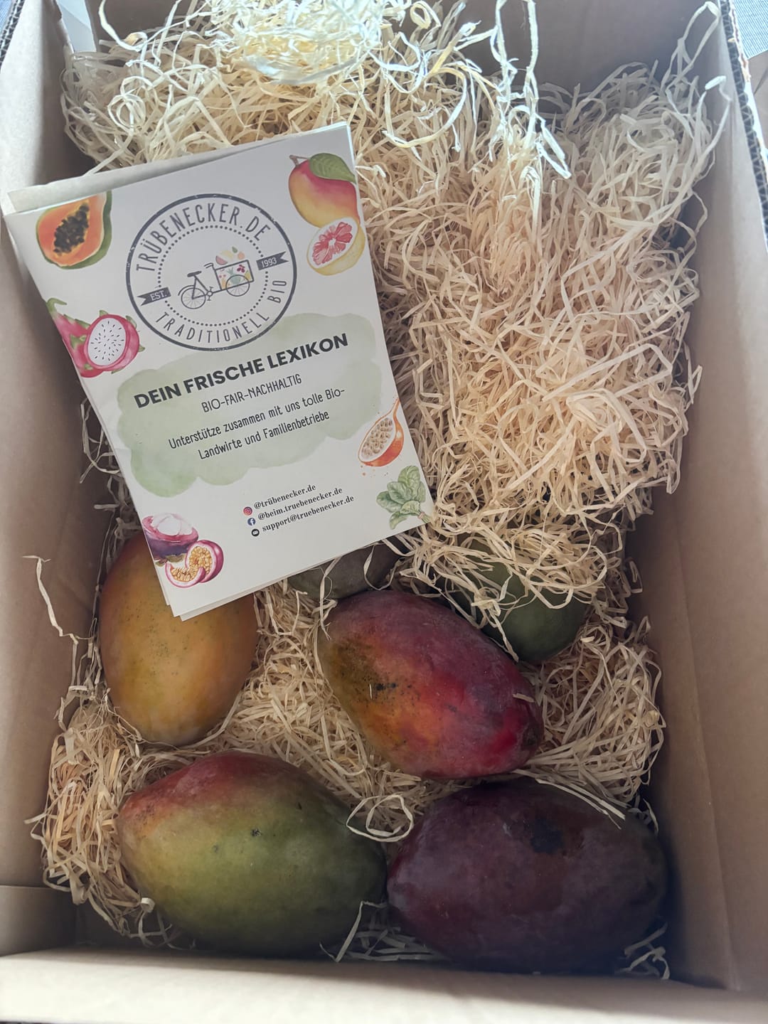 Customer photo review of Mango Osteen Bio von Julian Aktionswoche
