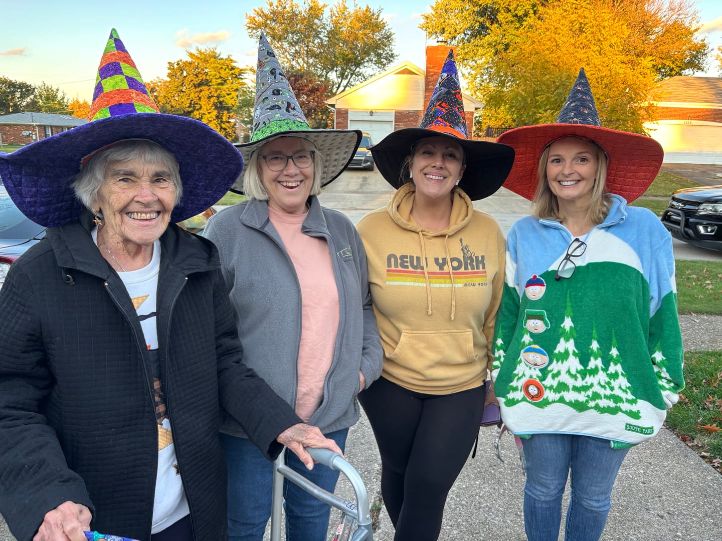 Customer photo review of Spellbound Quilted Witch Hat Sewing Pattern | Digital PDF Pattern
