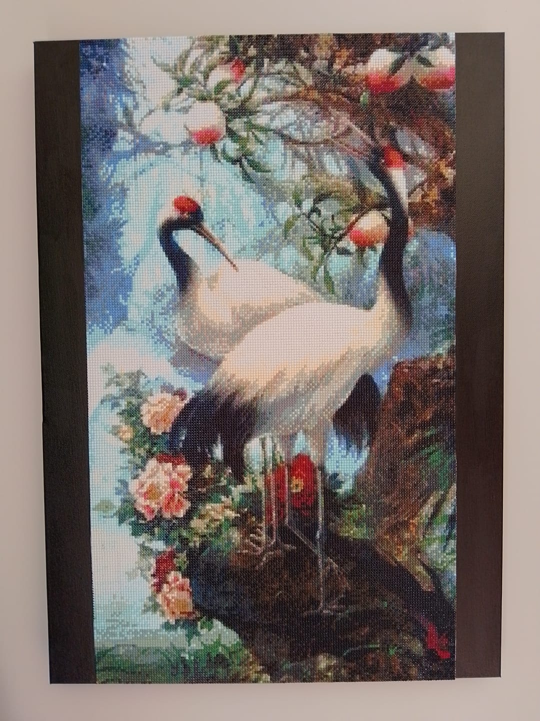 Customer photo review of New Hot Sale Dream Red Crowned Crane Full Drill - 5D DIY Diamond Painting Kits VM8191